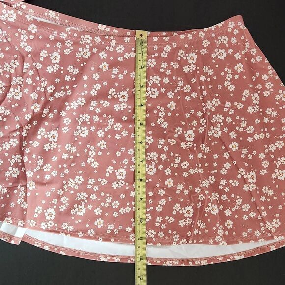 Andie Pink Floral Sarong Swim Cover NWT Small Floral Sarong Style Pink Skirt - Picture 5 of 9